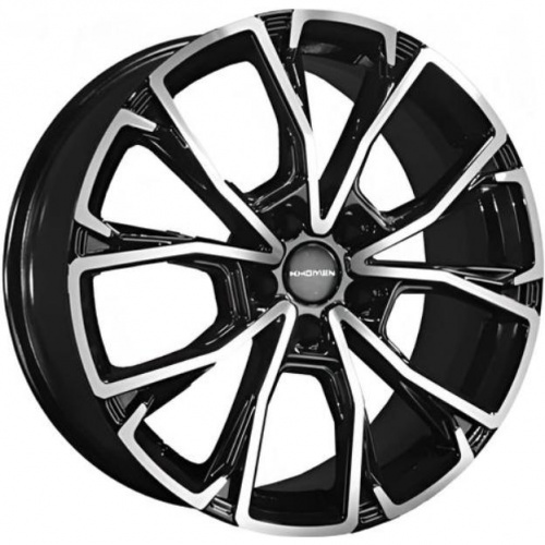 Khomen KHW 1907 7.5x19 5*108 ET33 DIA60.1 Black Литой