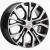 Khomen KHW 1608 6.5x16 5*110 ET45 DIA67.1 Black-FP Литой Khomen KHW 1608 6.5x16 5*110 ET45 DIA67.1 Black-FP Литой