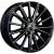 Khomen KHW 1611 6.5x16 5*110 ET45 DIA67.1 Black Литой
