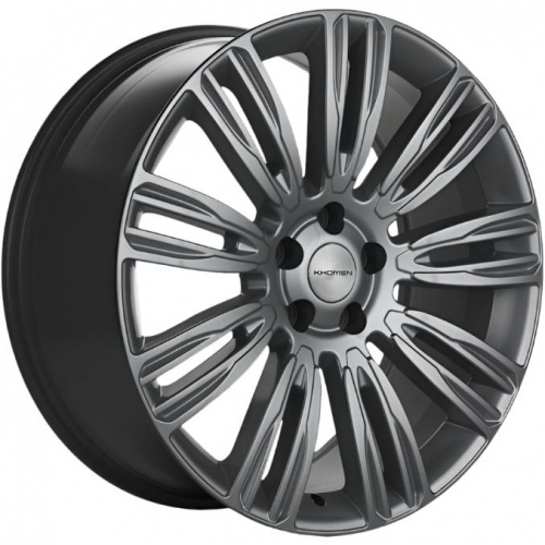 Khomen KHW 2004 8.5x20 5*120 ET45 DIA72.6 Gray Литой